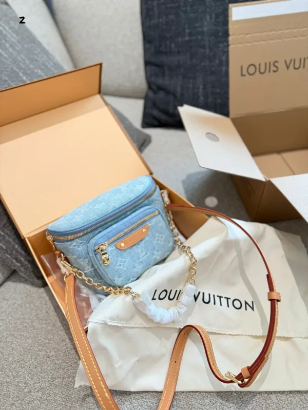 Li Hüfttasche Replik Super Klon Denim Stilvoll Mini Sommer