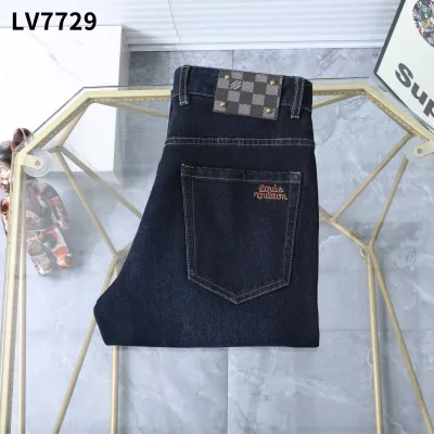 Louis Vuitton Jeans replica 1:1 Autumn Winter Lv Storlek: One