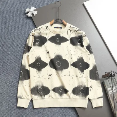 Louis Vuitton Shirt replika 1:1 lyx rosa grön bomullslogotyp