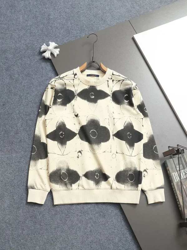 Louis Vuitton Shirt replika 1:1 lyx rosa grön bomullslogotyp