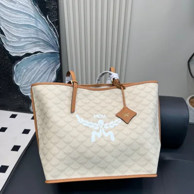 Mcm Clutch Replik Luxus 1:1 Canvas Logo ist verfügbar Tasche