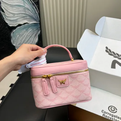 Mcm Kosmetikkoffer Replik Luxus Box Cases Kleine Taschen Kommt