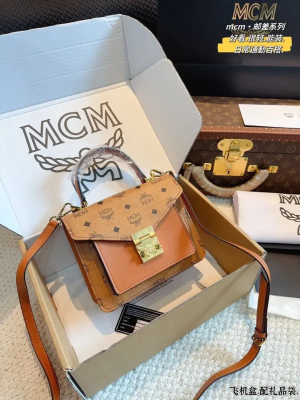 Mcm Dam Kappa replica lyx Snygg Erbjudande Skapar Look Kommer