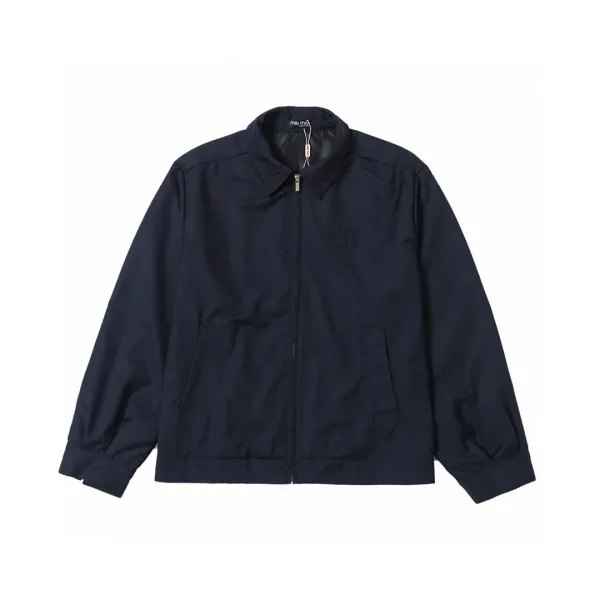 Miu Shirt replika super klon Marinbl?£¤ bomull Vintage Patchwork