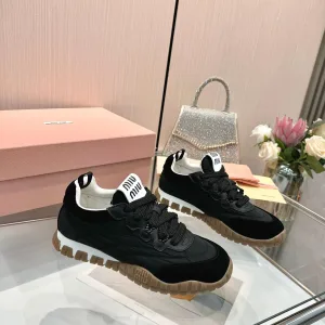 Miu Sneakers Replik 1:1 Canvas Wildleder Vintage Casual Modern 5cm