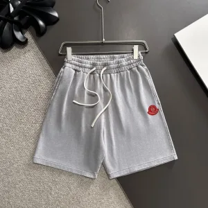 Moncler Shorts replika lyx Solid Casual Hem It Next Day
