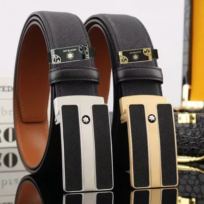 Montblanc B?¡èlte replika 1:1 Kohud Grain Men Bredd L?¡èngd Kan