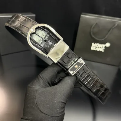 Montblanc b?¡èlte replika 1:1 l?¡èder Casual Deyi sp?¡ènne ?¡èr original