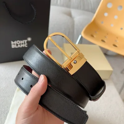 Montblanc B?¡èlte replika super klon lyx Kohud Casual Wide Layer