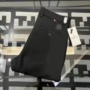 Mute Monogram Byxor replica lyx Grå Svart Siden Logotyp Perfekt