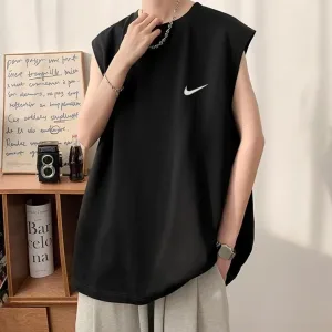 Nike kortärmad replika 1:1 lyxig svart vit bomull Xxl