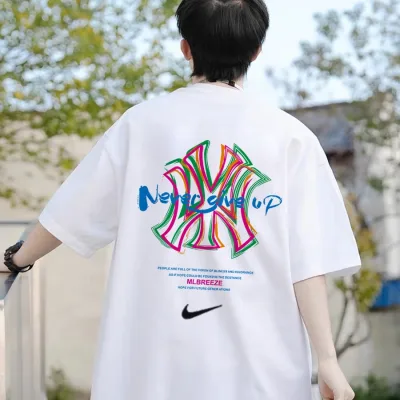 Nike kortärmad replika 1:1 superklon bomullsläderlogotyp