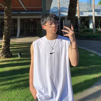 Nike Short Sleeve replika super klon lyx Black White Street