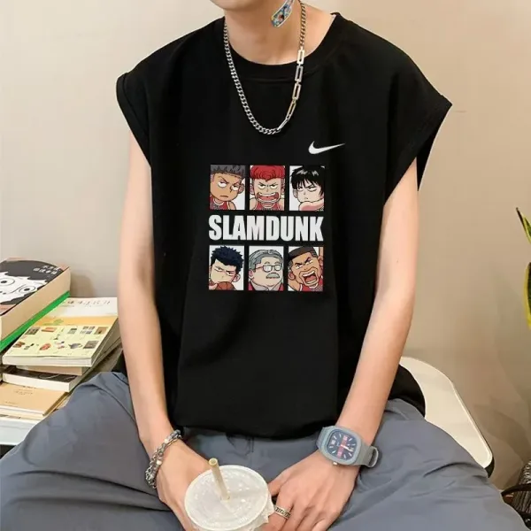 Nike Sleeveless replica 1:1 White Black It Summer Loose Tank