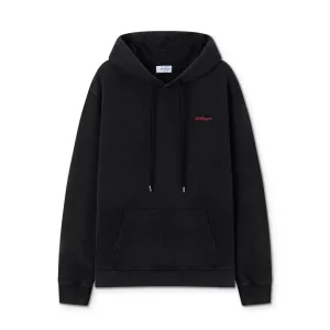 Off White Sweatshirt replica lyx Black Washed Ss Portrait Oil