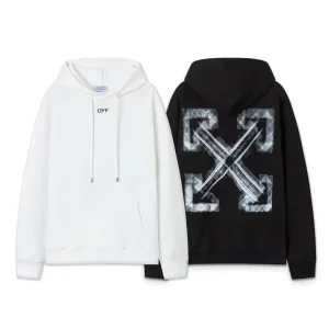 Off White Sweatshirt replica lyx super clone Black Ss Arrow