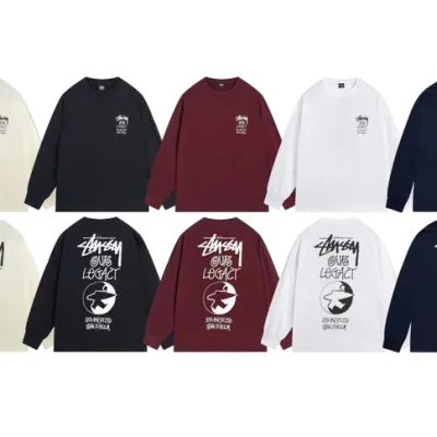 Vår Legacy Long Sleeve Replica 1:1 Black White Cotton Logo