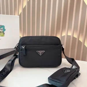 Prada Kameratasche Replik Luxus Canvas Kommt Geschenkbox Neueste