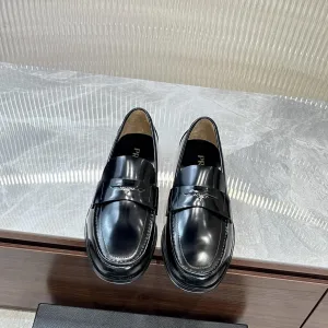 Prada Lederschuhe Replik Luxus Wildleder Rindsleder Casual Modern Importiert