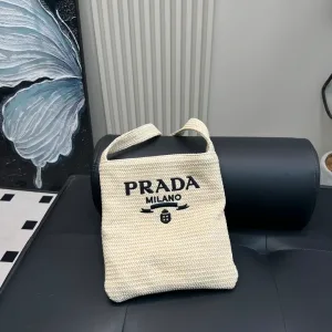 Prada Einkaufstaschen Replik Luxus Super Klon Raffia Tasche Muss