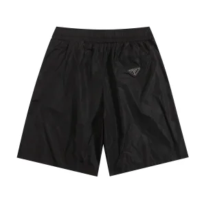 Prada Shorts replika lyx 1:1 Pradanewsummerstyle Återvunnet tyg Precision Mesh