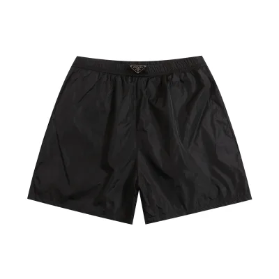 Prada Shorts replika lyx Kort Sommar Återvunnet Tyg Precision Mesh