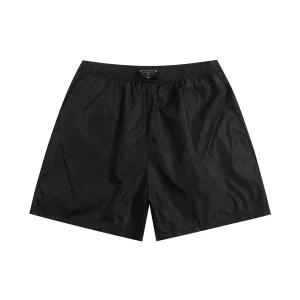 Prada Shorts replika lyx Kort Sommar Återvunnet Tyg Precision Mesh