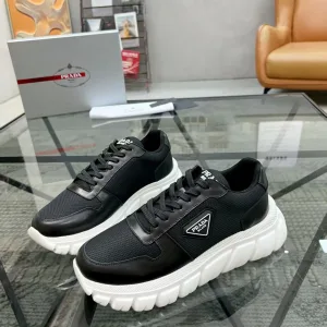 Prada Sneakers Replik Luxus Leder Original Herren Sneaker Höchsten Markt