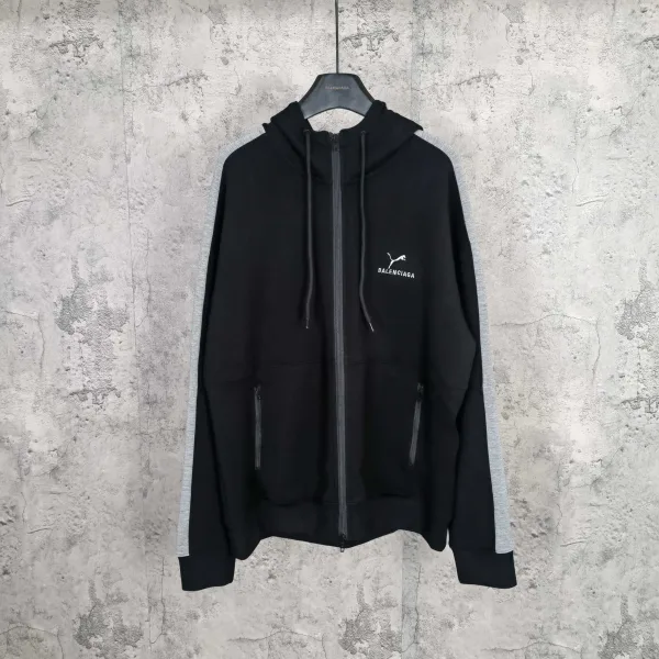 Puma Damjackor replica lyx Svart Röd Logo Broderi Blcg