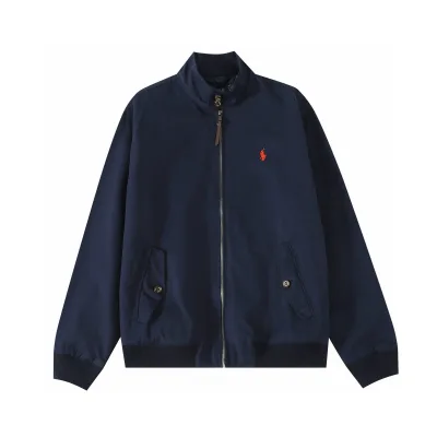 Ralph Lauren Coat replika super klon Black Navy Khaki Cotton