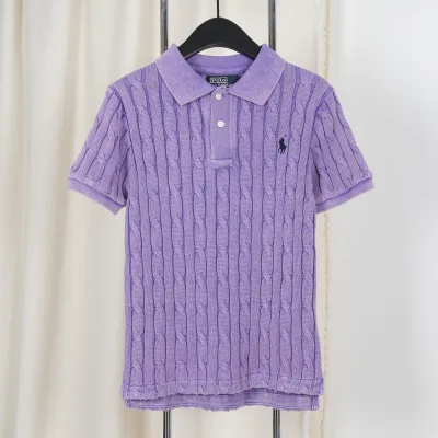 Ralph Lauren Kvinnor Kortärmad replika superklon 1:1 Bomull