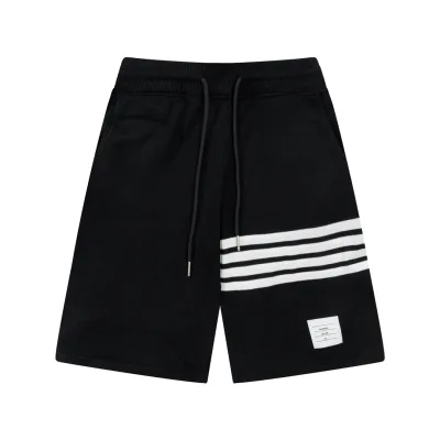 Thom Browne Shorts replika 1:1 Black Knit Casual Is Three