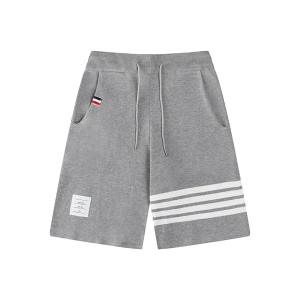 Thom Browne Shorts replika 1:1 Grey Knit Retro Washed 80-tal