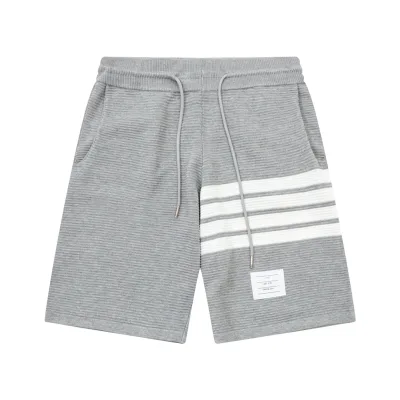 Thom Browne Shorts replika 1:1 White Knit Retro Washed 80s