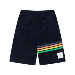 Thom Browne Shorts replika 1:1 superklon Blue Rainbow Knit