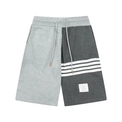 Thom Browne Shorts replika lyx 1:1 Grey Knit Casual Is