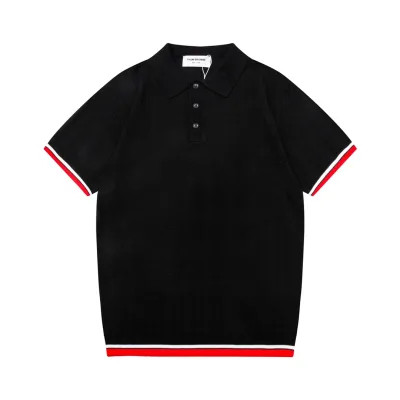 Thom Browne Sweater replica 1:1 Black Knit Vintage Washed 80s