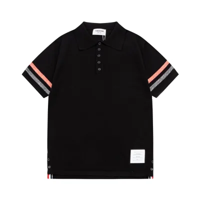 Thom Browne Sweater replika lyx super clone Black Knit Retro