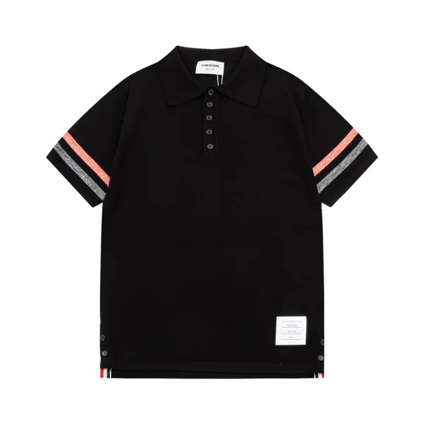 Thom Browne Sweater replika lyx super clone Black Knit Retro