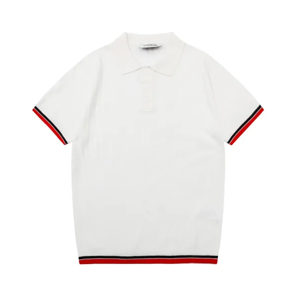 Thom Browne Sweater replica super clone White Knit Vintage Washed