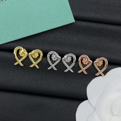 Tiffany ??rh?¡èngen replika lyx Gold Rose Platinum
