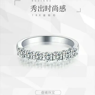 Tiffany Ring replika super klon Seven Diamond