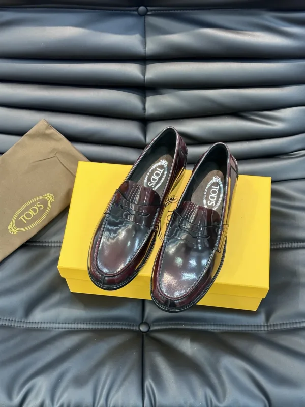 Tod Lederschuhe Replik Luxus Rindsleder Herren Loafers Slip Ons