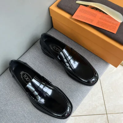 Tod Lederschuhe Replik Super Klon Schwarz Blau Rot Rindsleder