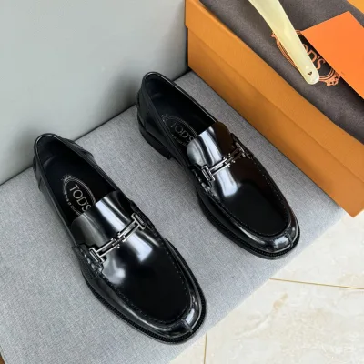 Tod Lederschuhe Replik Super Klon Schwarz Braun Rindsleder Casual