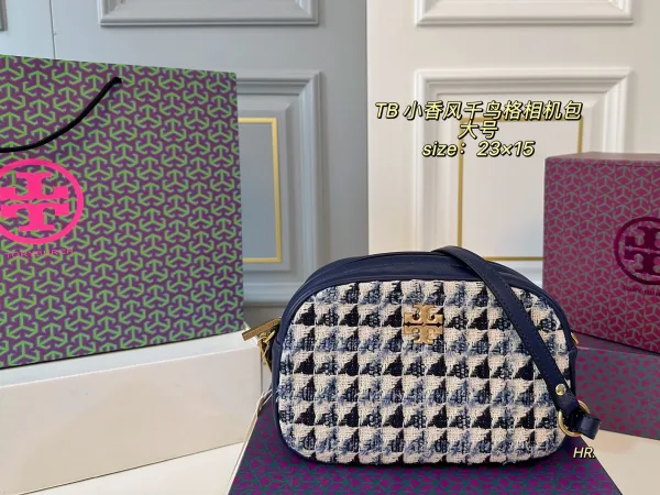 Tory Burch Kameratasche Replik Super Klon Logo Elegant Faltbar