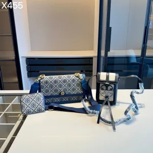 Tory Burch Wallet replika superklon Canvas Monogram Bag Tb