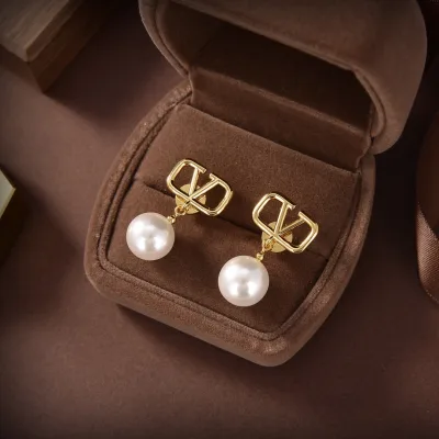Valentino ??rh?¡èngen replika superklon Guld Elegant Popul?¡èr Internet Enkel