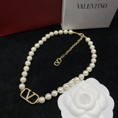Valentino Halsband replika lyxig p?¡èrla