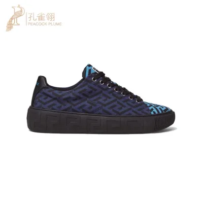 Versace Casual Schuhe Replik Luxus Rindsleder Schaffell Batch Neueste Akribisch